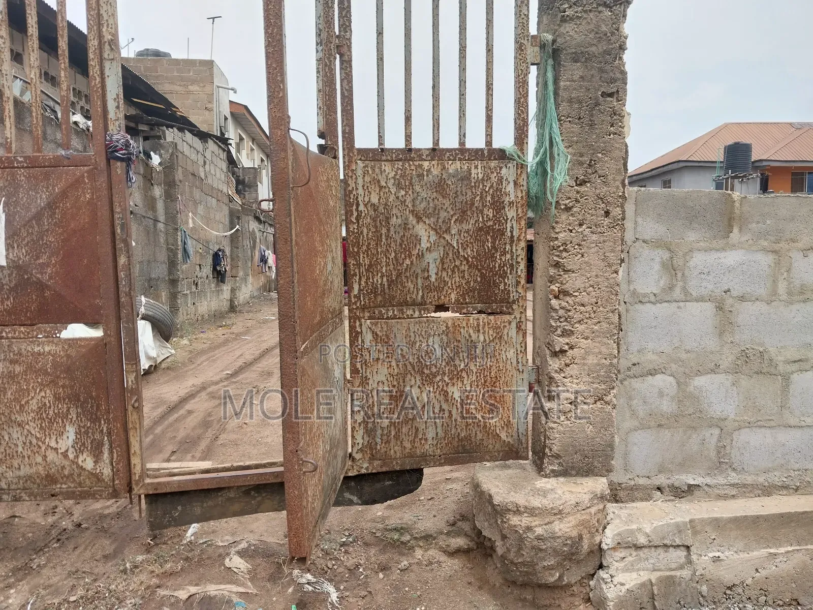Half Plot of Land Fenced Gated by Governor's Rd in Igando / Ikotun/Igando