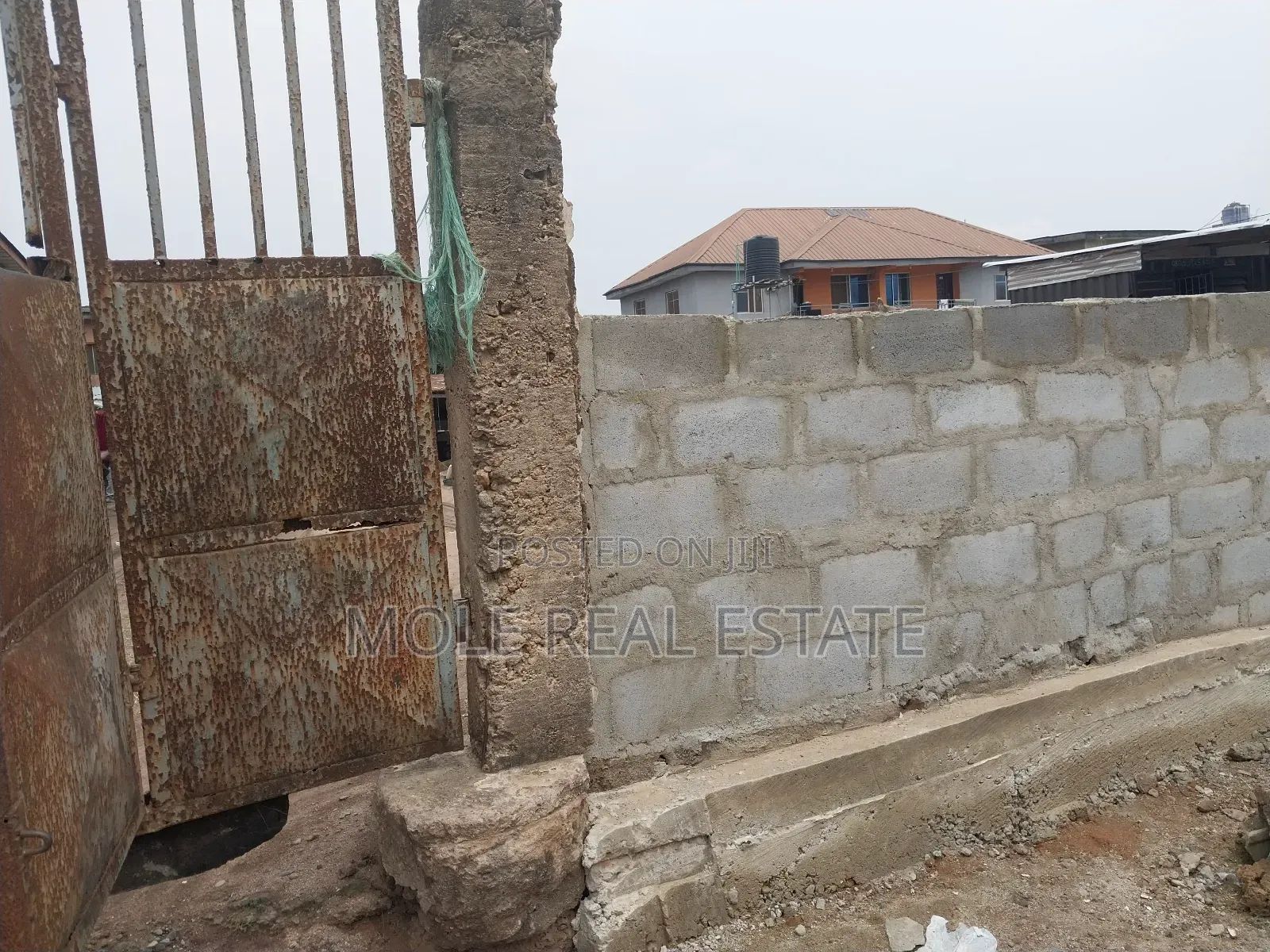 Half Plot of Land Fenced Gated by Governor's Rd in Igando / Ikotun/Igando