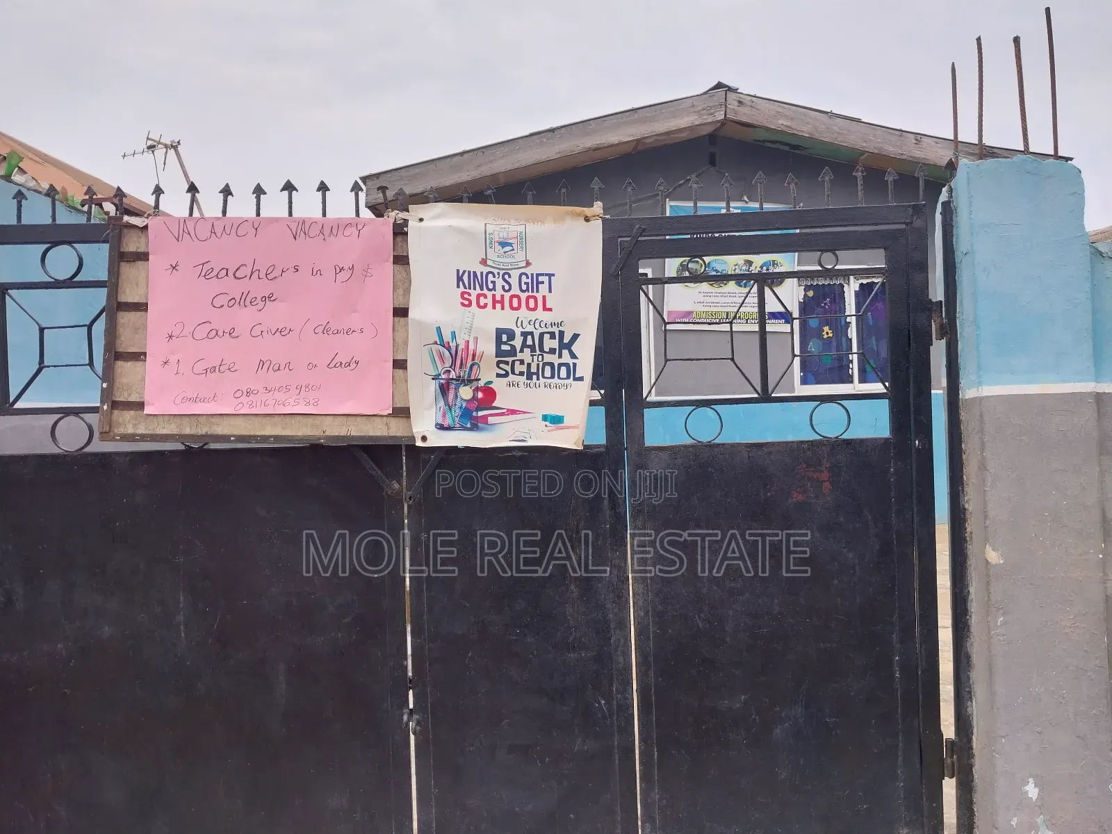 Half Plot Gated With a School by Governor's Rd in Governors Road