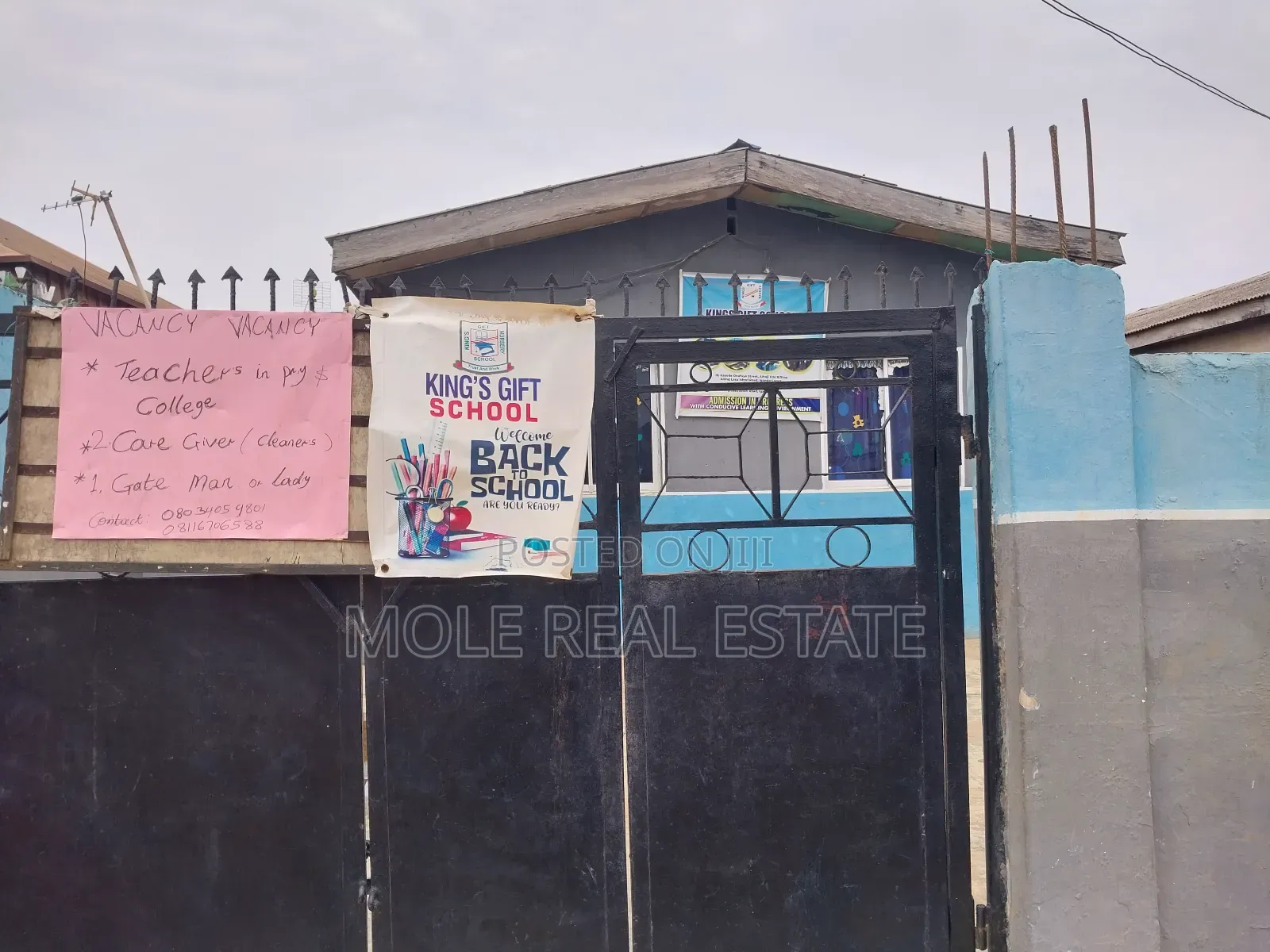 Half Plot Gated With a School by Governor's Rd in Governors Road
