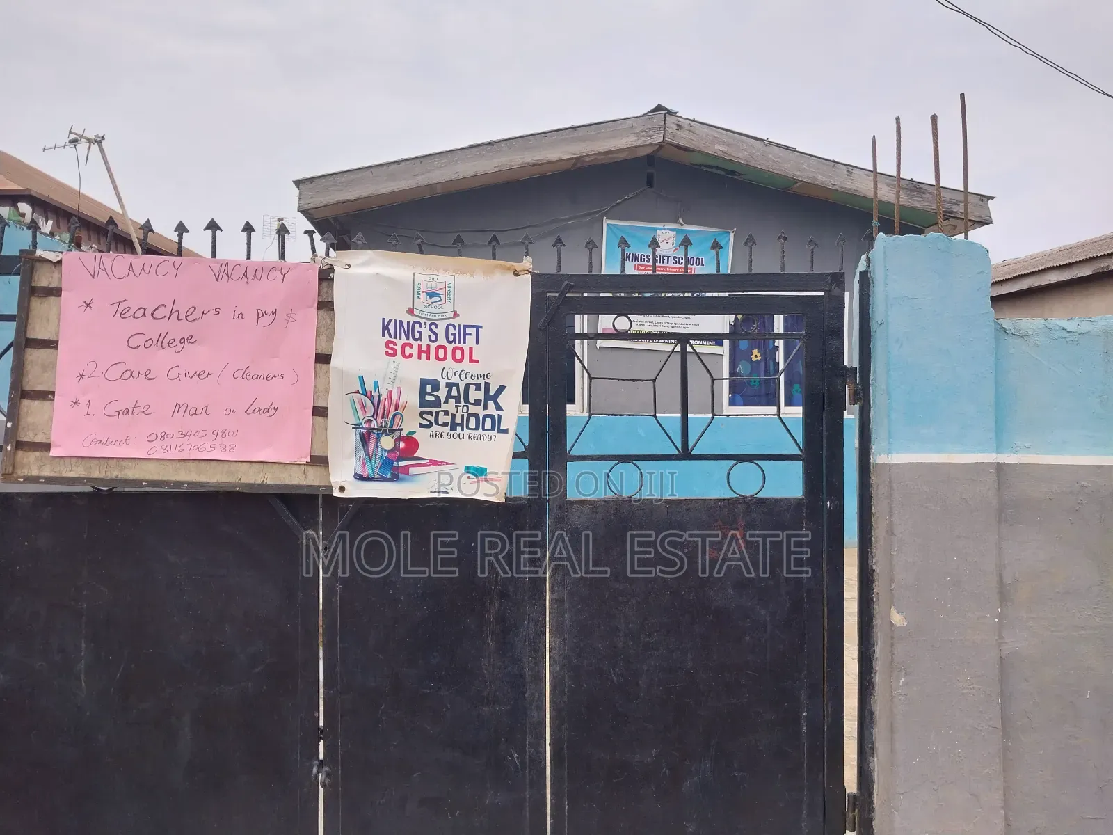 Half Plot Gated With a School by Governor's Rd in Governors Road
