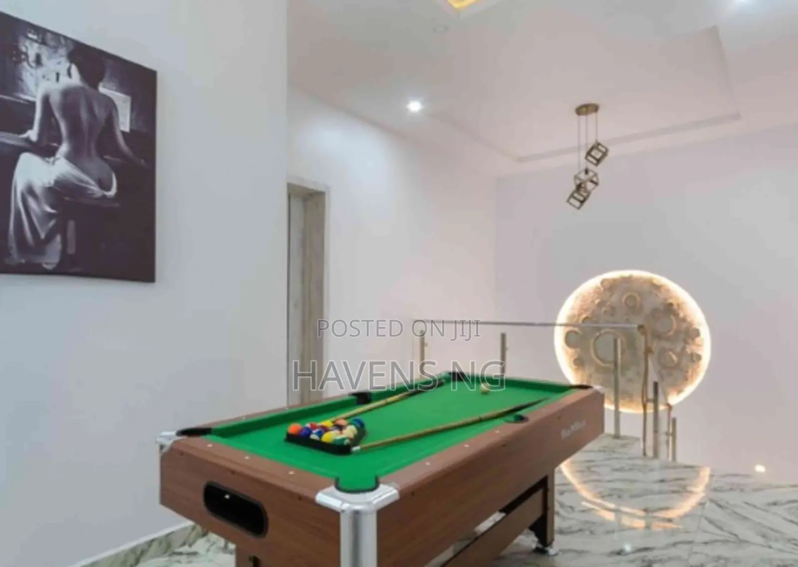 Elite 4-Bedroom Retreat With Pool, Gym, and Games in Ikate