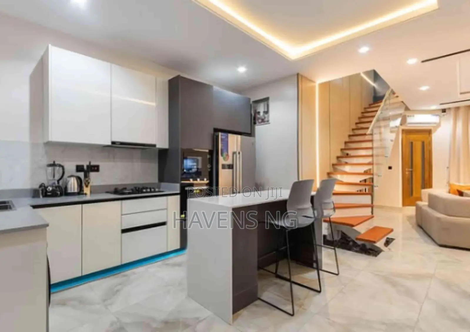 Luxurious 2-Bedroom Maisonette With Balcony Sit-Out in Lekki Phase 1