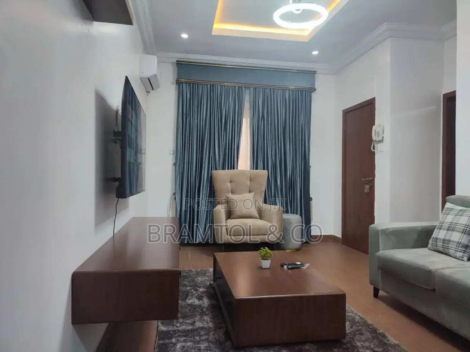 Furnished 1bdrm Block of Flats in Wuye for rent in Wuye