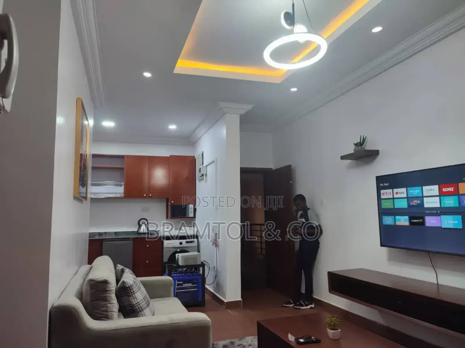 Furnished 1bdrm Block of Flats in Wuye for rent in Wuye