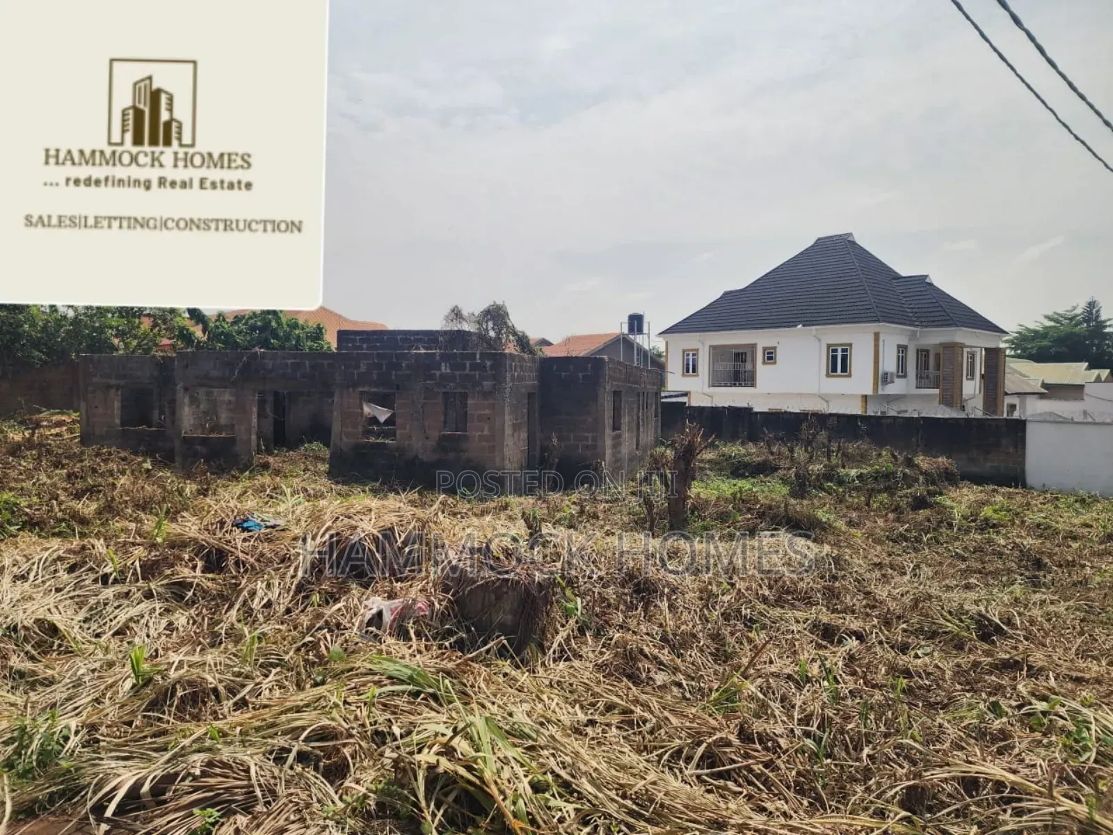 968sqm of Land With a Demolishable Building in Basorun