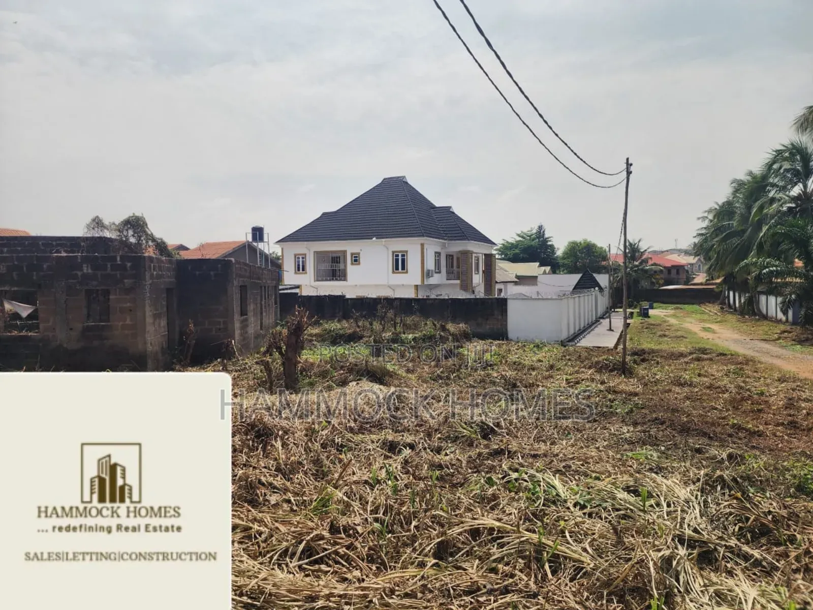 968sqm of Land With a Demolishable Building in Basorun