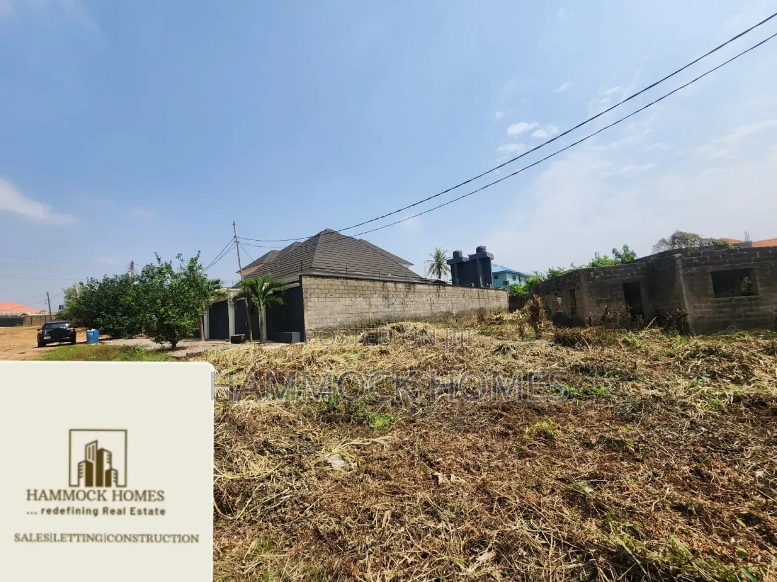 968sqm of Land With a Demolishable Building in Basorun