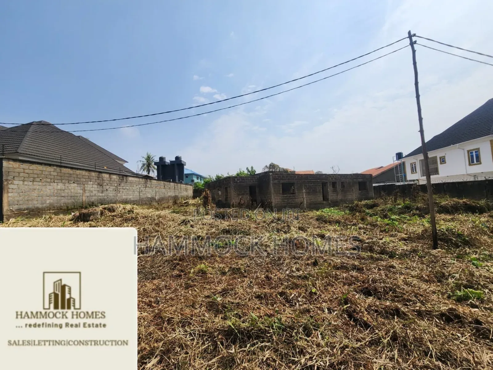 968sqm of Land With a Demolishable Building in Basorun