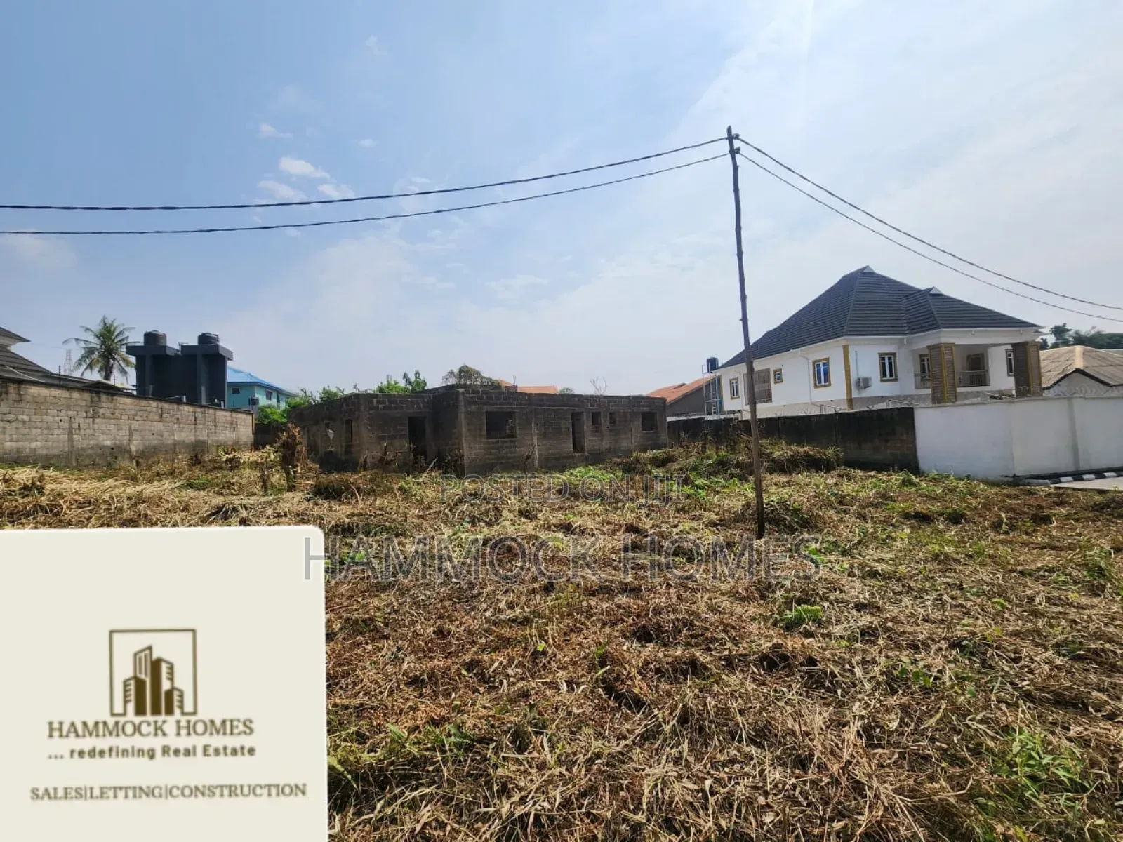 968sqm of Land With a Demolishable Building in Basorun