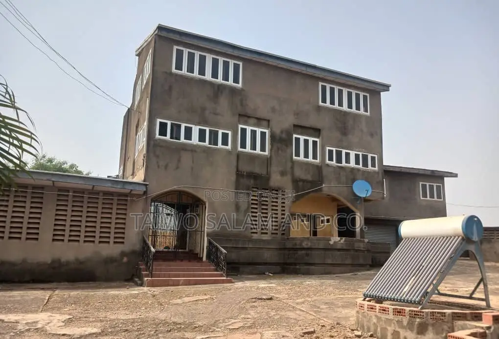 Factory Warehouses on 6 Acres of Land at Junction at Ibadan in Alakia