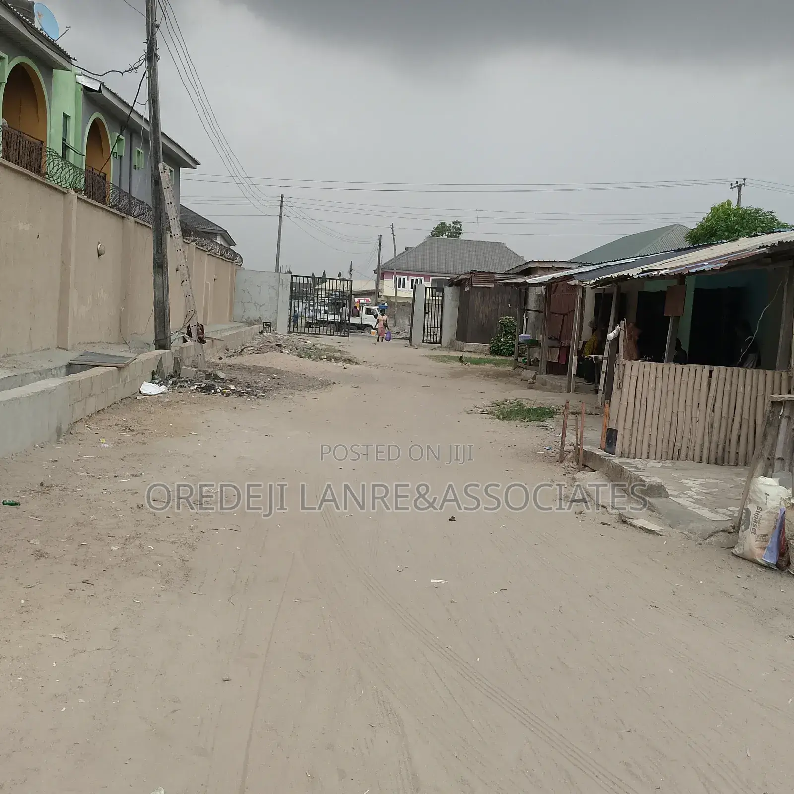 Fenced Gated Full Plot on a Gated Close Off Iranla Rd.Ajah. in Ajah