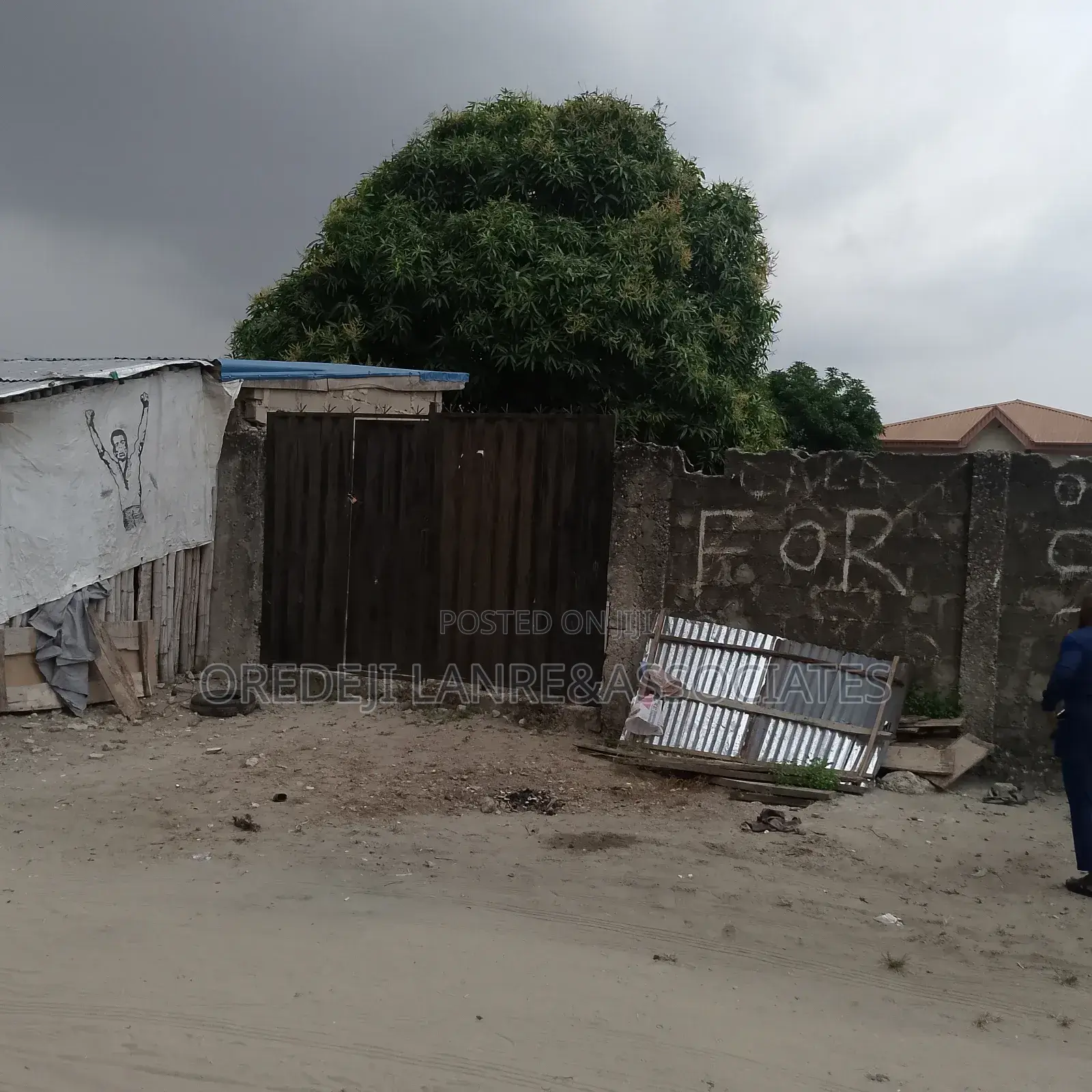 Fenced Gated Full Plot on a Gated Close Off Iranla Rd.Ajah. in Ajah