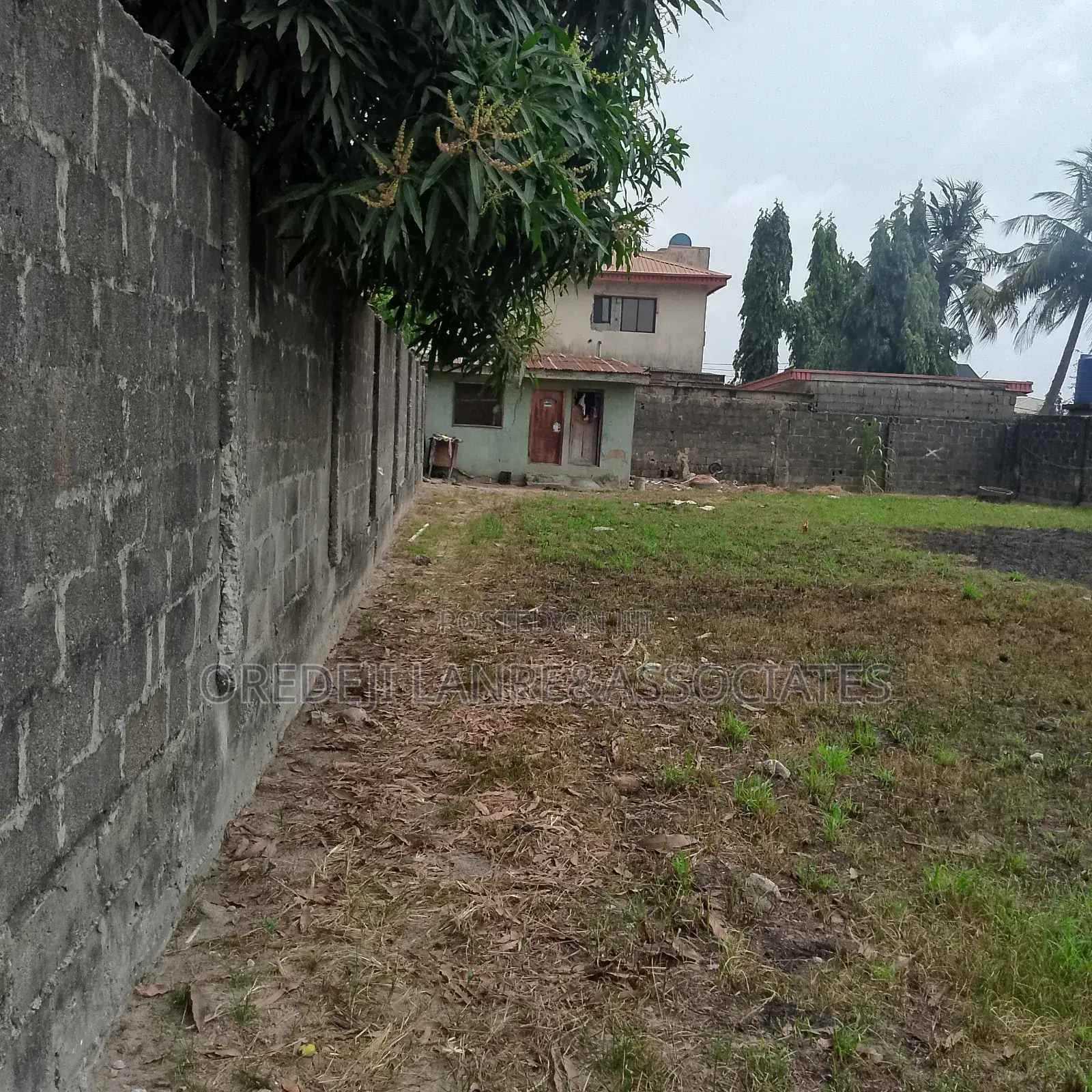Fenced Gated Full Plot on a Gated Close Off Iranla Rd.Ajah. in Ajah