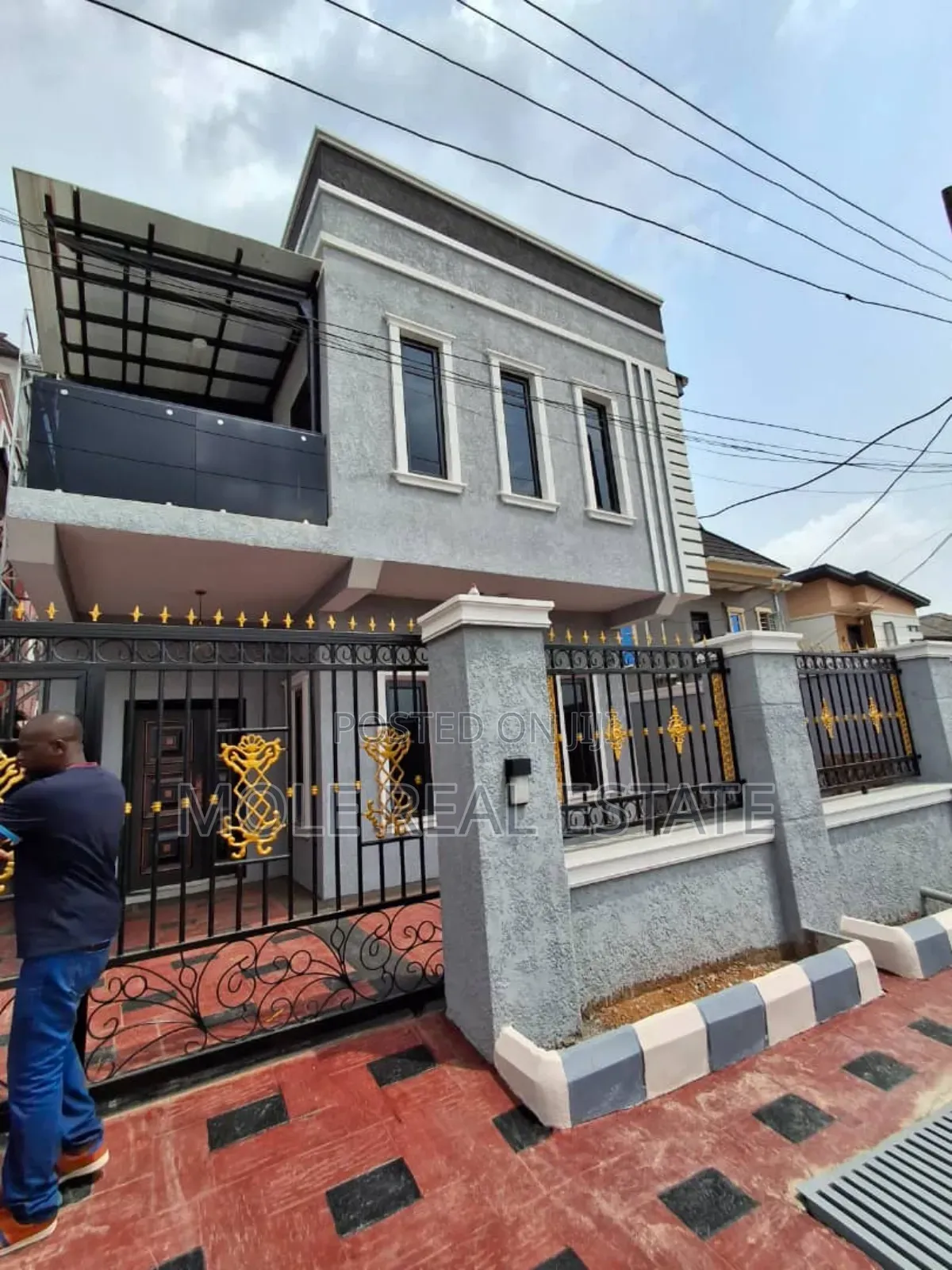 New 4 Bed Duplex 4 Sale Diamond Estate Ipaja Lagos in Ipaja