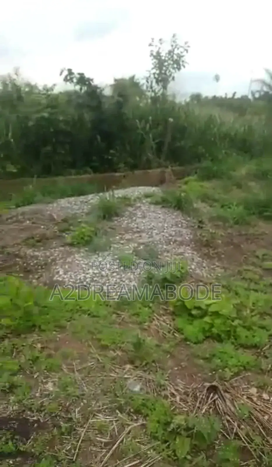 Plot of Land With Uncompleted 3 Bedroom Bungalow in Shimawa
