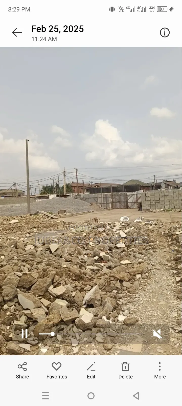 5 Plots Facing Sango Idiroko Road in Ado-Odo/Ota