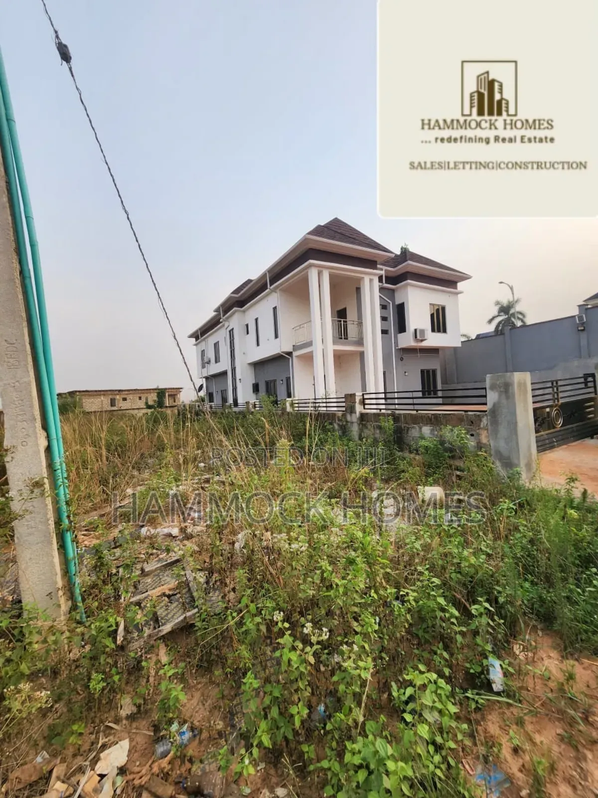 A Plot of Land Measuring 460sqm in a Secured Estate in Ojoo