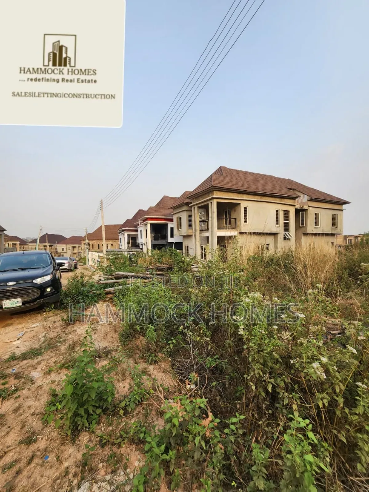 A Plot of Land Measuring 460sqm in a Secured Estate in Ojoo
