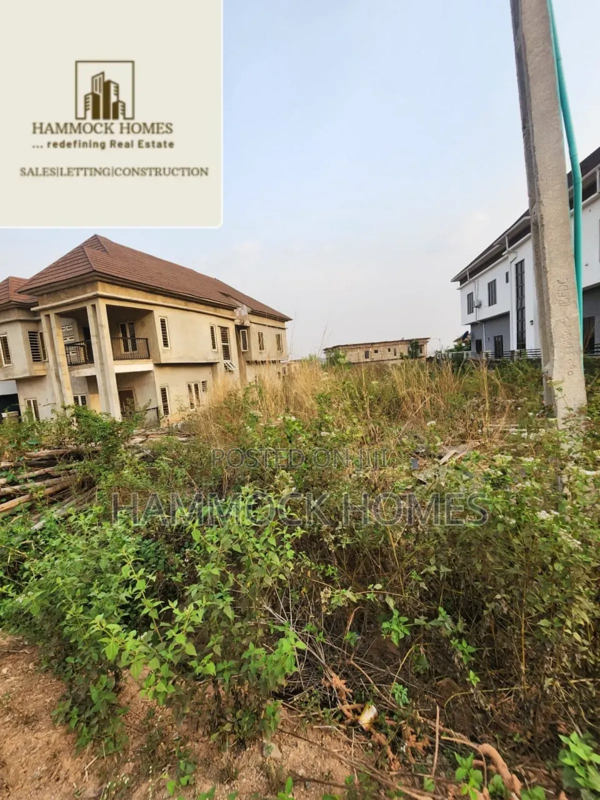 A Plot of Land Measuring 460sqm in a Secured Estate in Ojoo