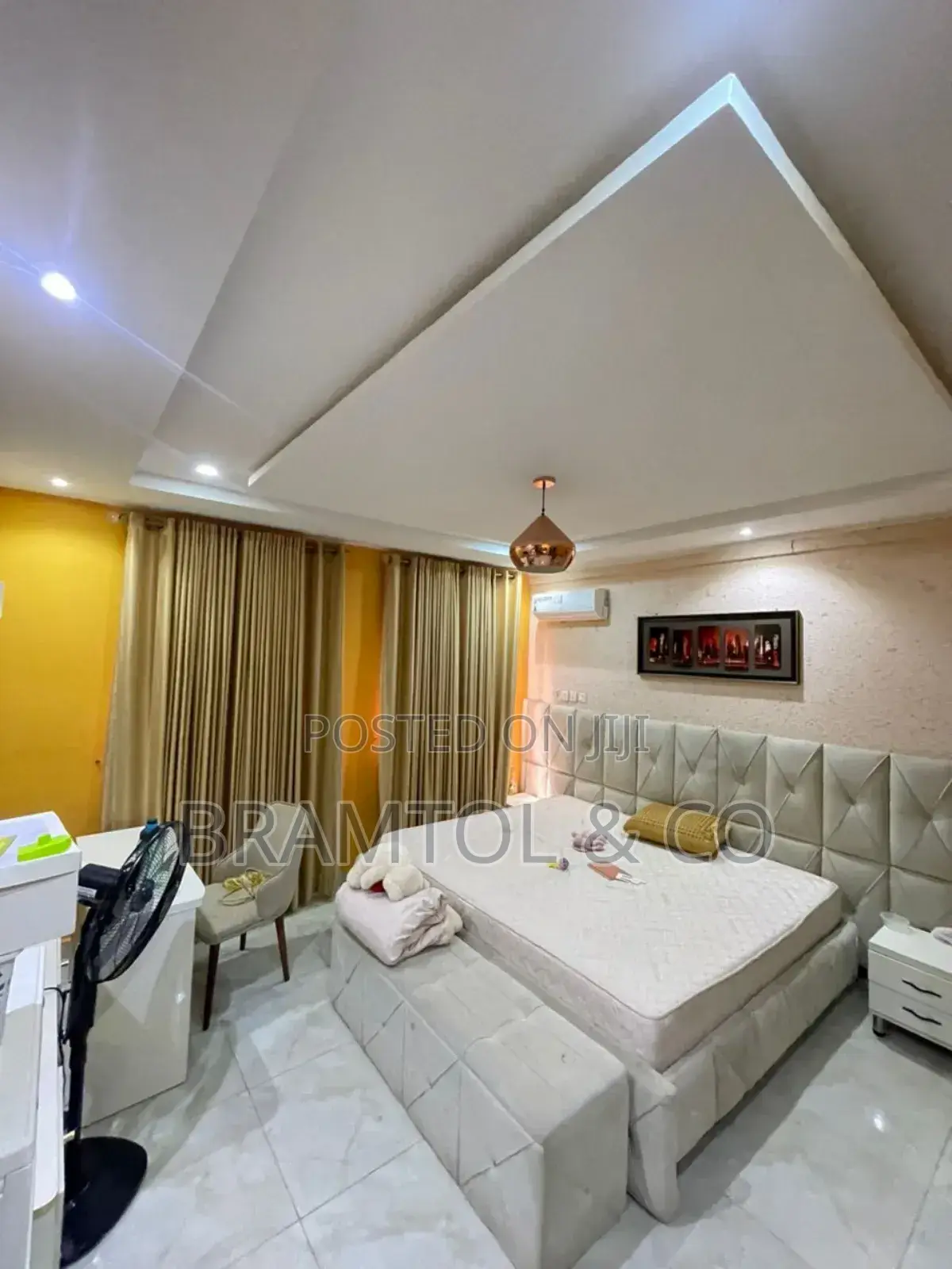 Furnished 4bdrm Townhouse / Terrace in Plus Bq, Mabushi for rent in Mabushi