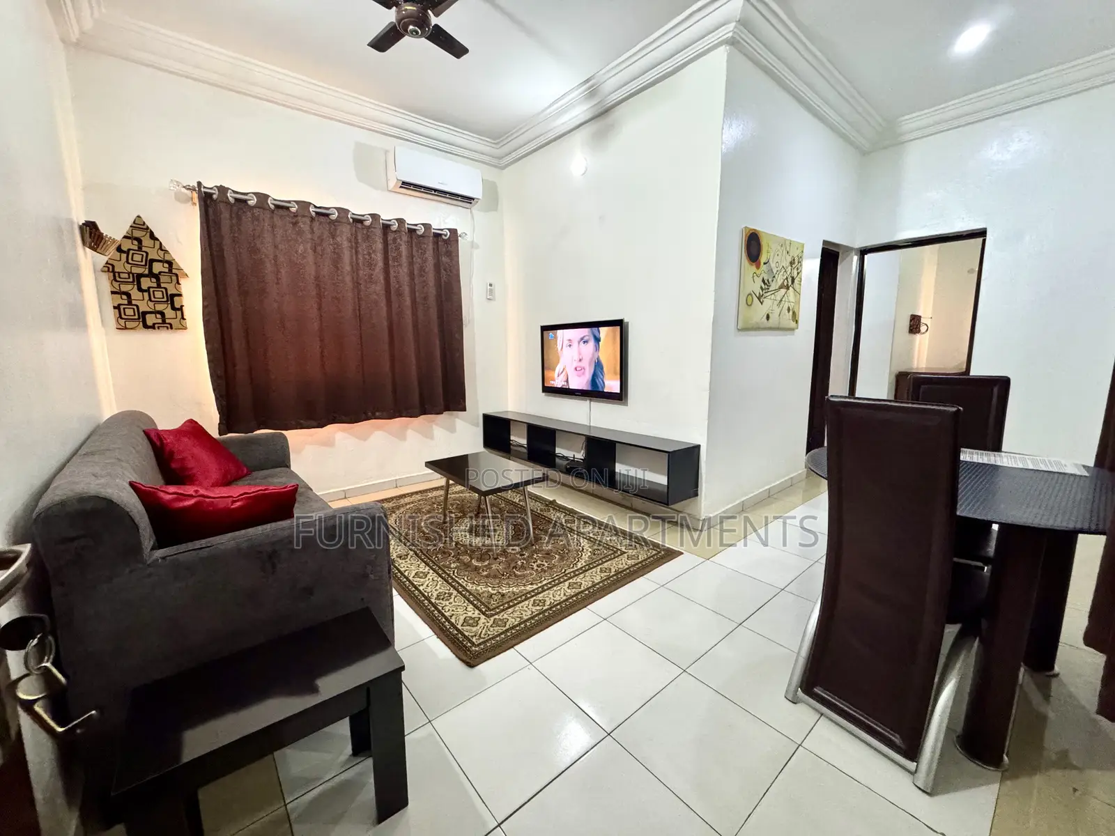 Shortlet 1 Bedroom Flat 24hrs Gen Wifi in Utako Abuja in Utako