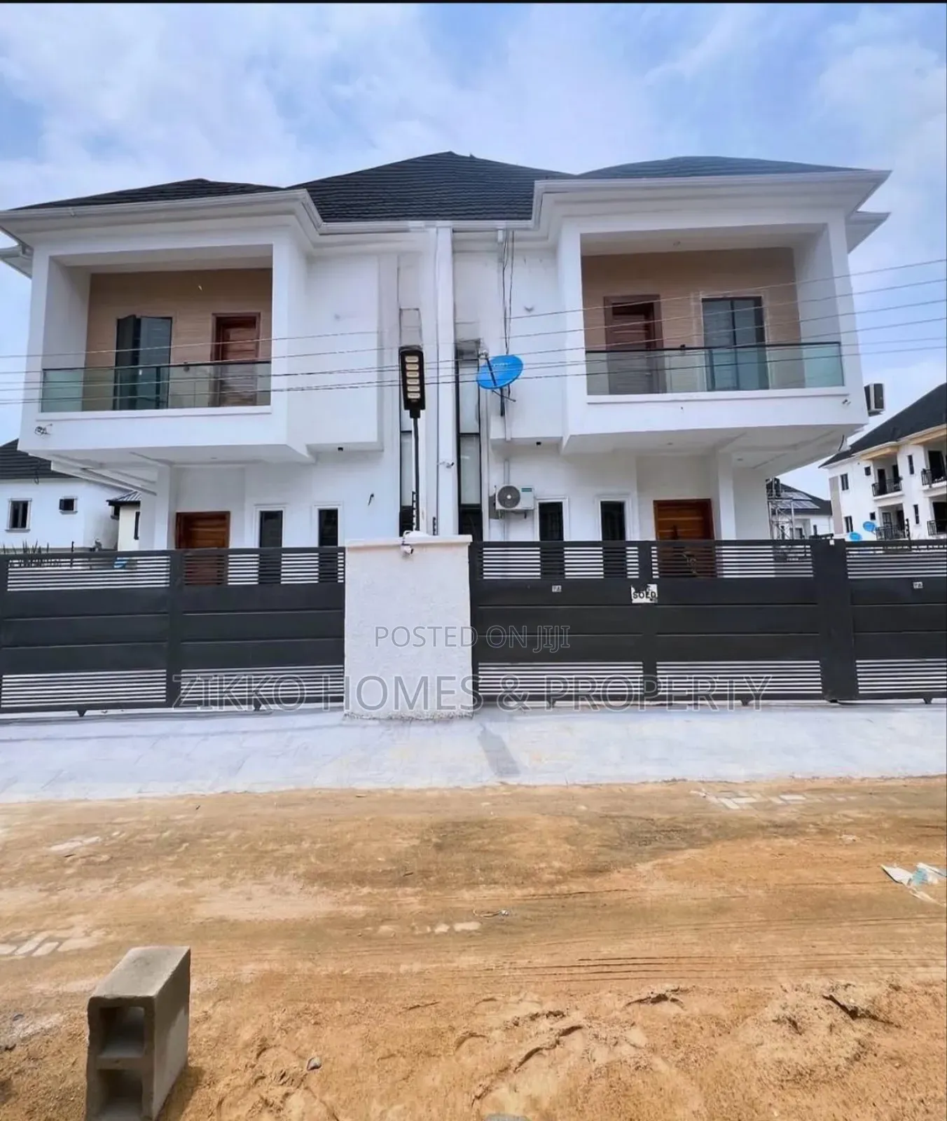 Semi Detached Duplex at Ikota for Sale in Lekki