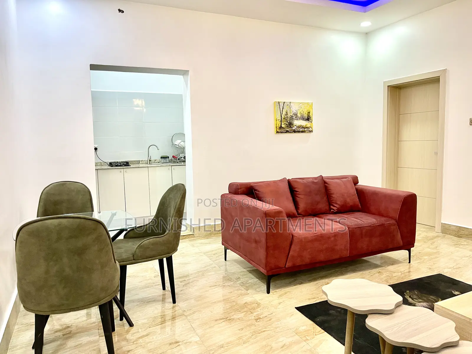 Spacious 1bedroom Flat -Furnished Gfloor. in Utako