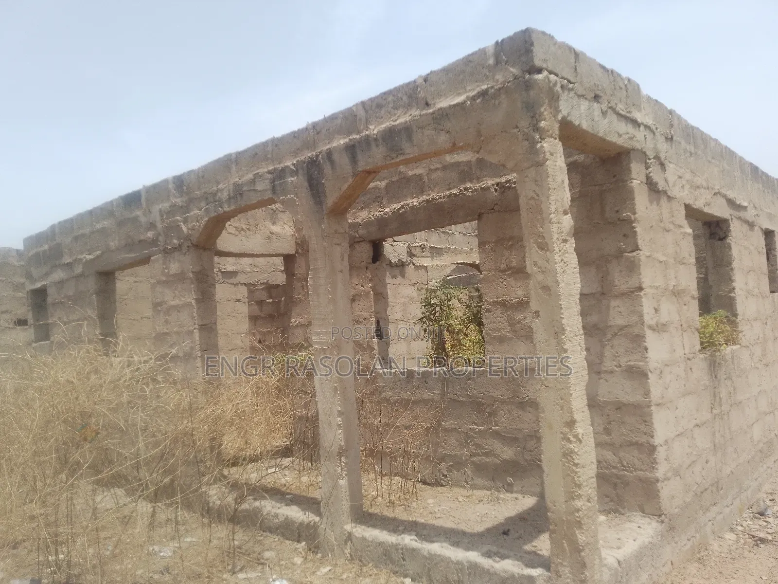 For Sale 3 Bedroom Bungalow Uncompleted in Asa