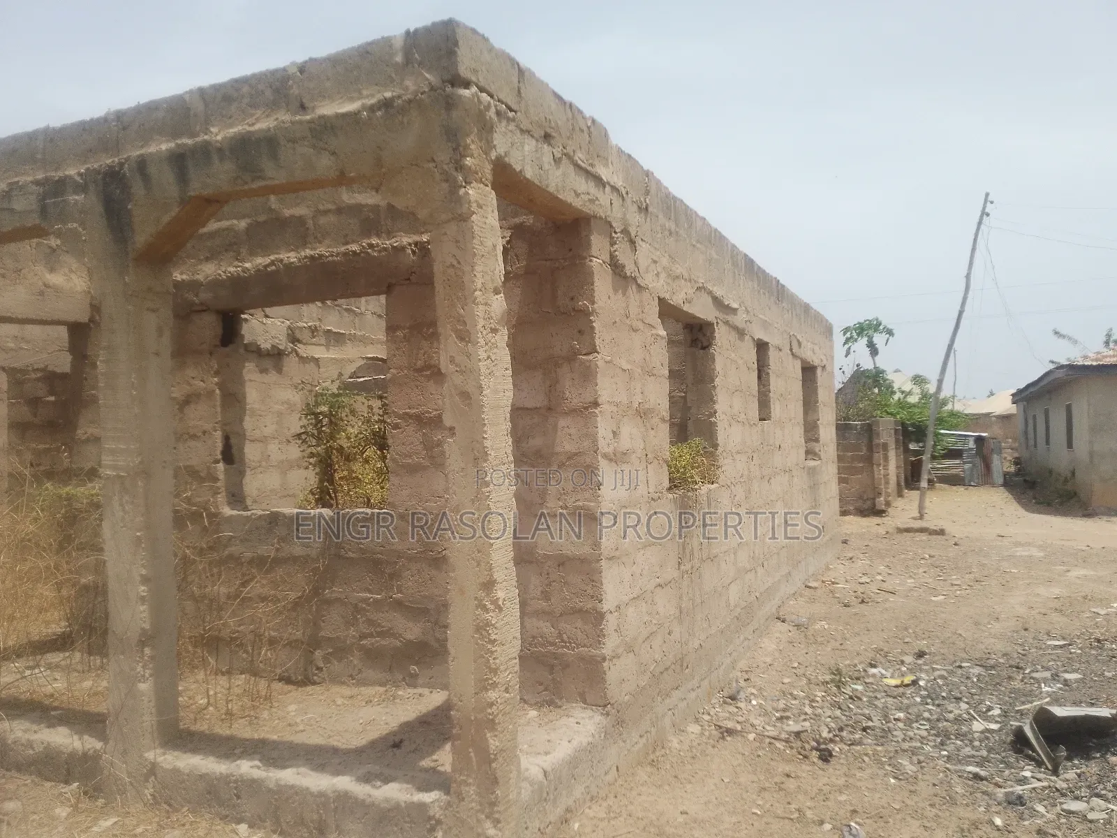 For Sale 3 Bedroom Bungalow Uncompleted in Asa