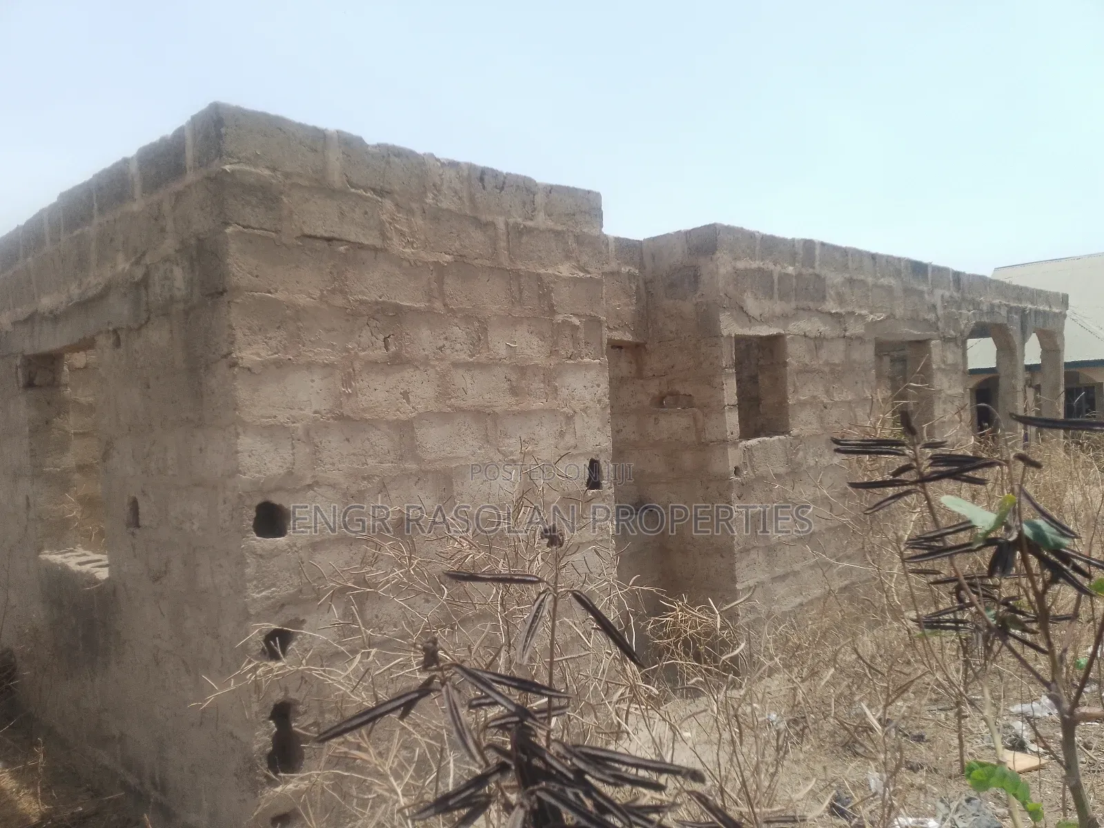 For Sale 3 Bedroom Bungalow Uncompleted in Asa