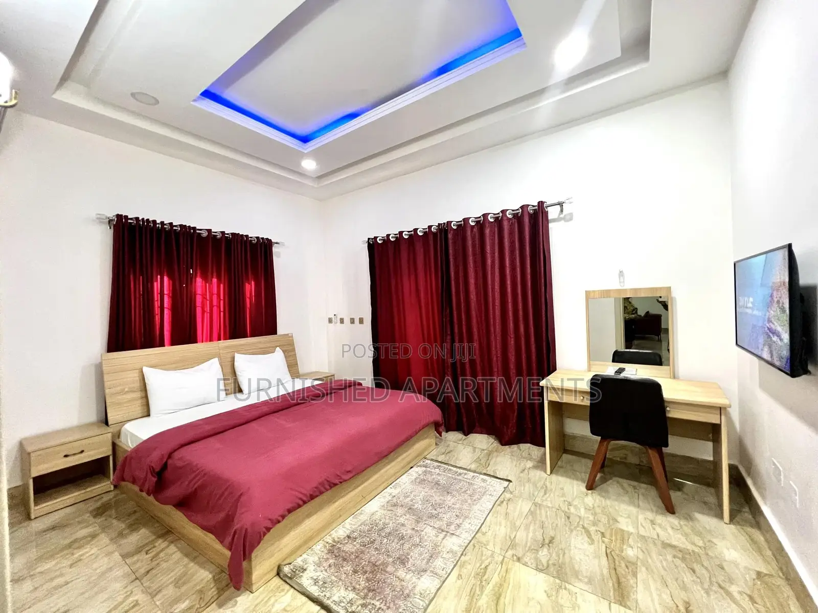 Ground Floor 2bedroom Flat + Wifi + 24hrs Power in Utako