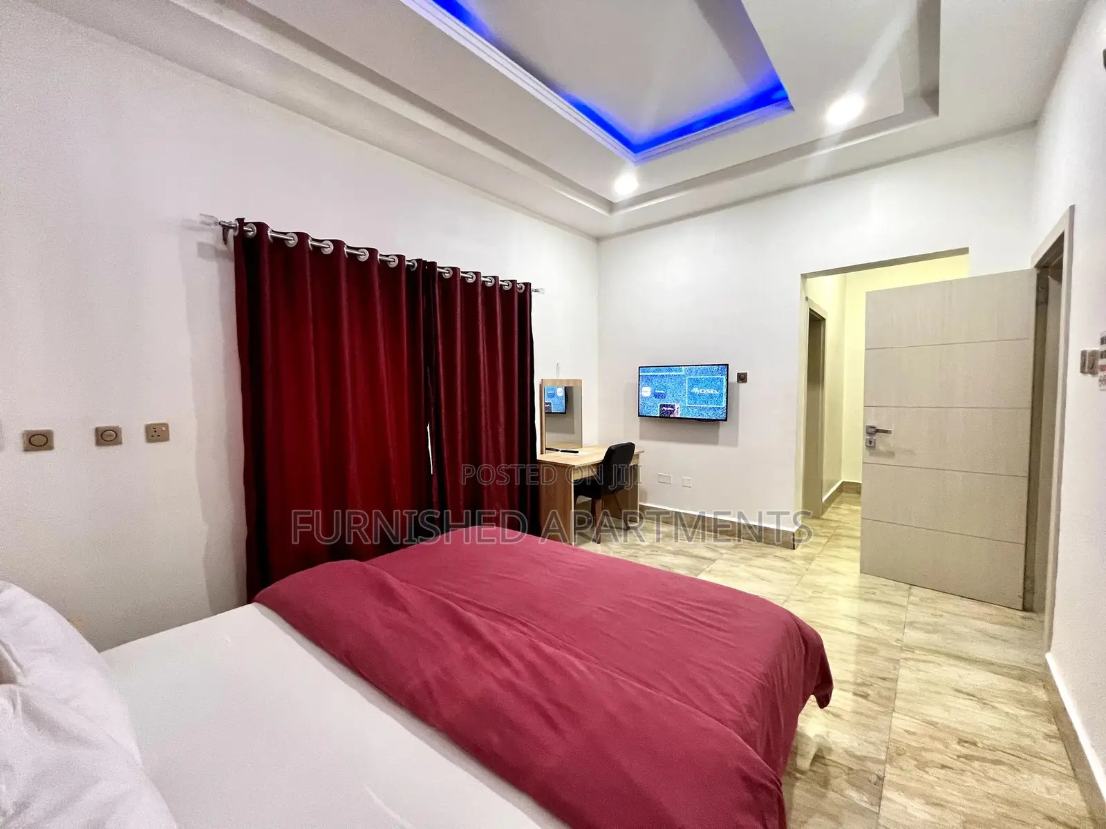 Ground Floor 2bedroom Flat + Wifi + 24hrs Power in Utako