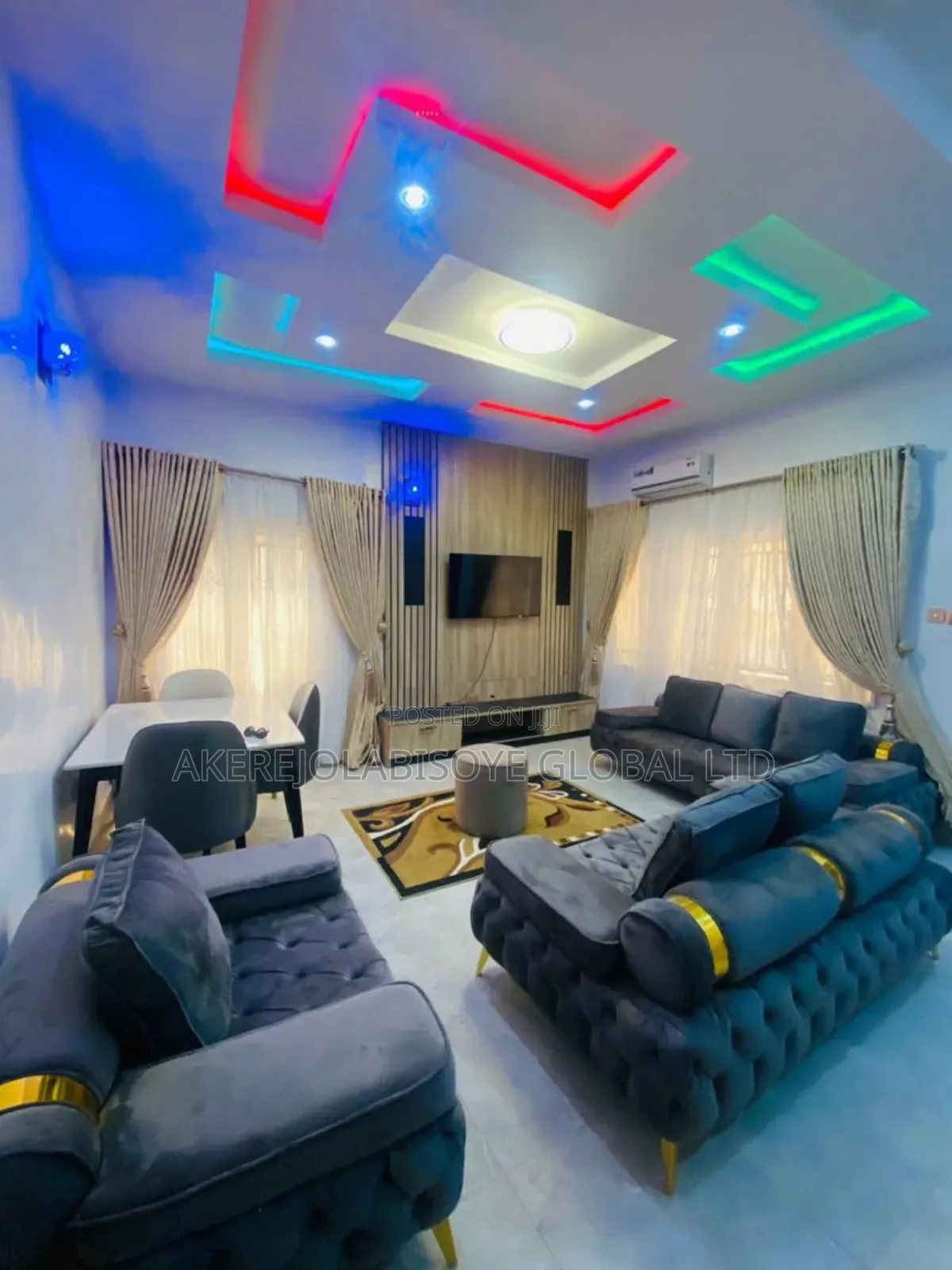 Furnished 2bdrm Townhouse / Terrace in Paradise 2 Estate, Life Camp in Life Camp