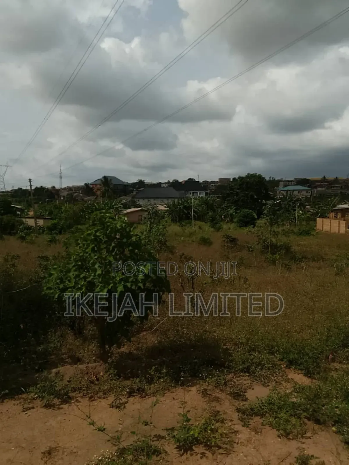 Two Plots Of Land For Sale With Buildings On It At Sango Ifo in Ifo