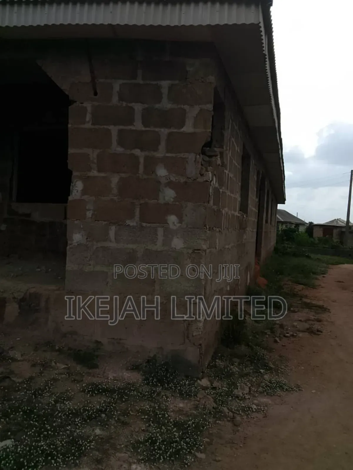 Two Plots Of Land For Sale With Buildings On It At Sango Ifo in Ifo
