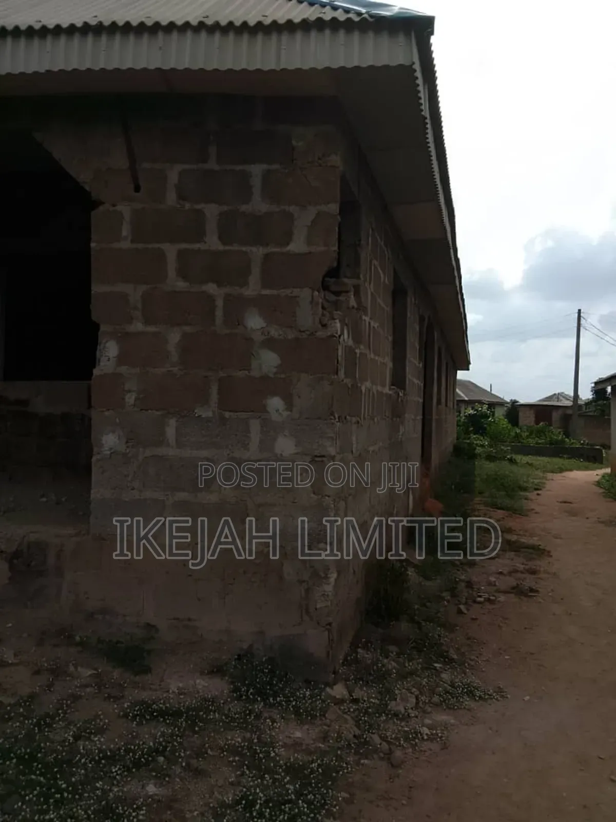 Two Plots Of Land For Sale With Buildings On It At Sango Ifo in Ifo