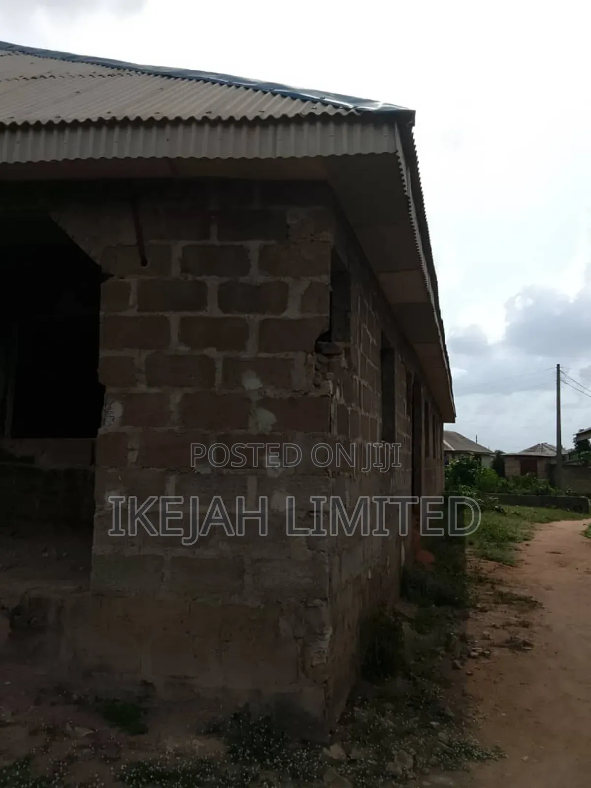 Two Plots Of Land For Sale With Buildings On It At Sango Ifo in Ifo