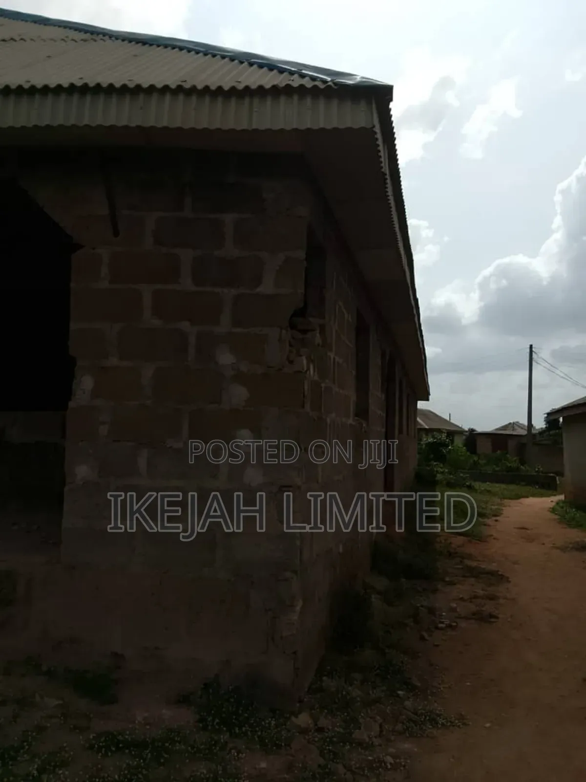 Two Plots Of Land For Sale With Buildings On It At Sango Ifo in Ifo