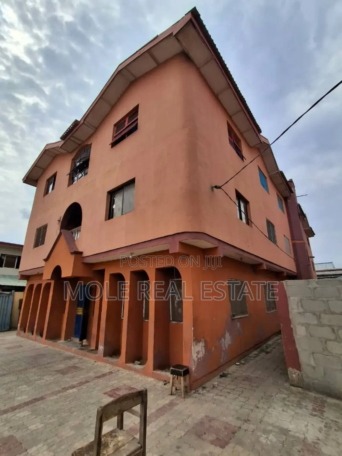 Roi 36 Rooms 4 Sale at Agege Solid Storey Building in Agege
