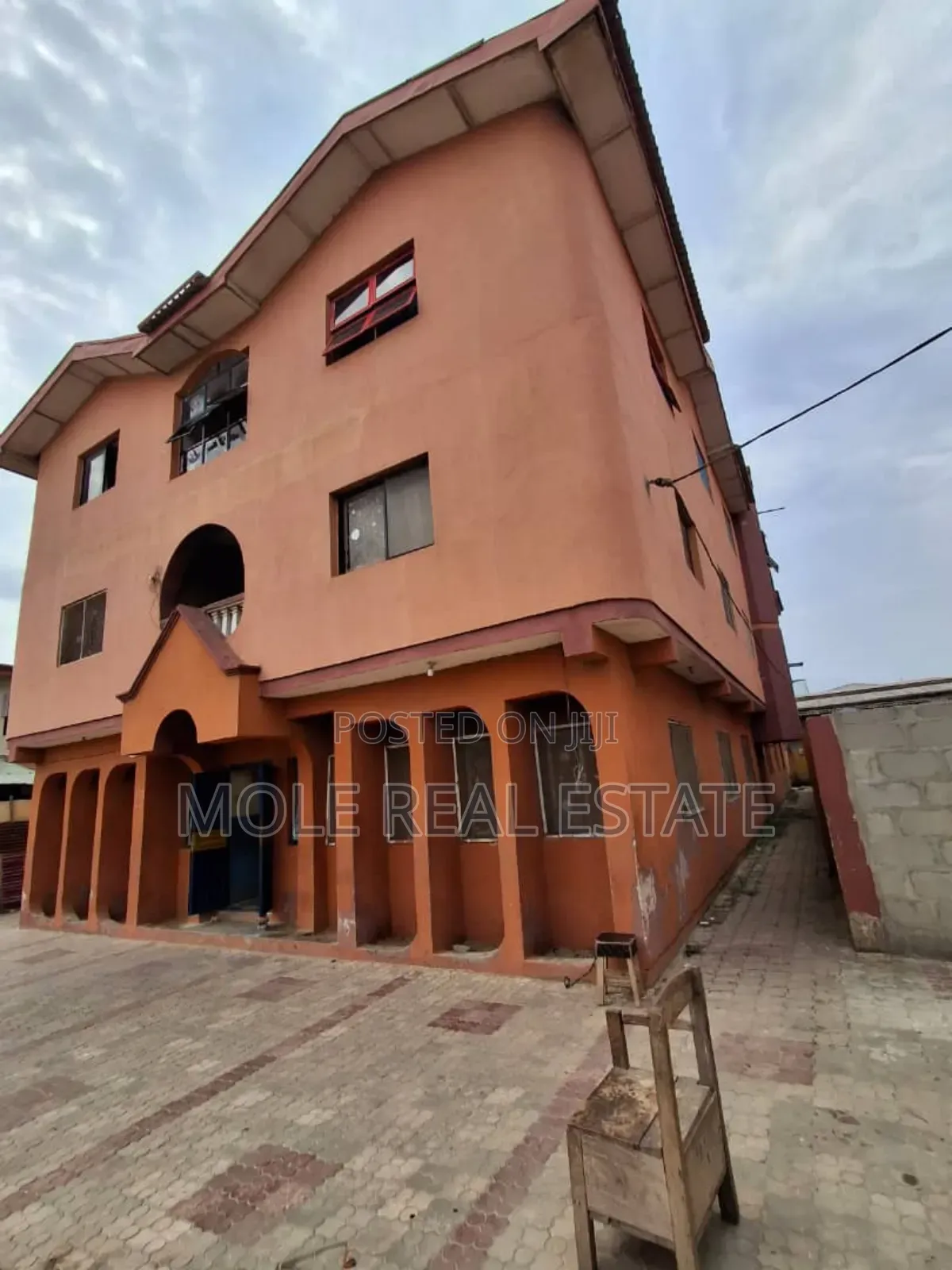 Roi 36 Rooms 4 Sale at Agege Solid Storey Building in Agege