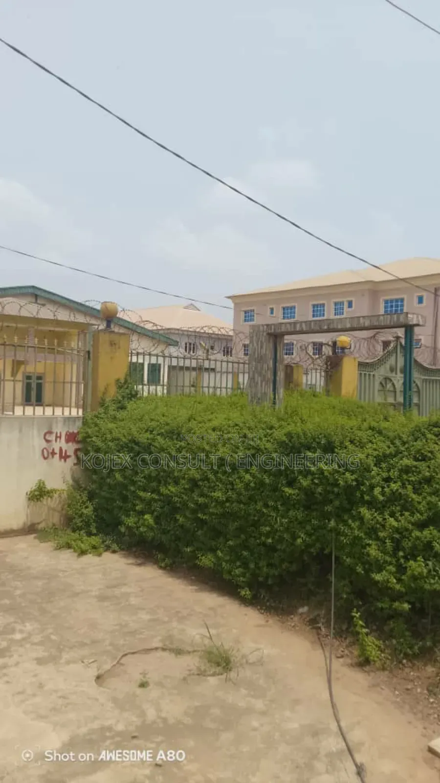 4plots With an Existing Church Hall in White House Axis in Iju-Ishaga