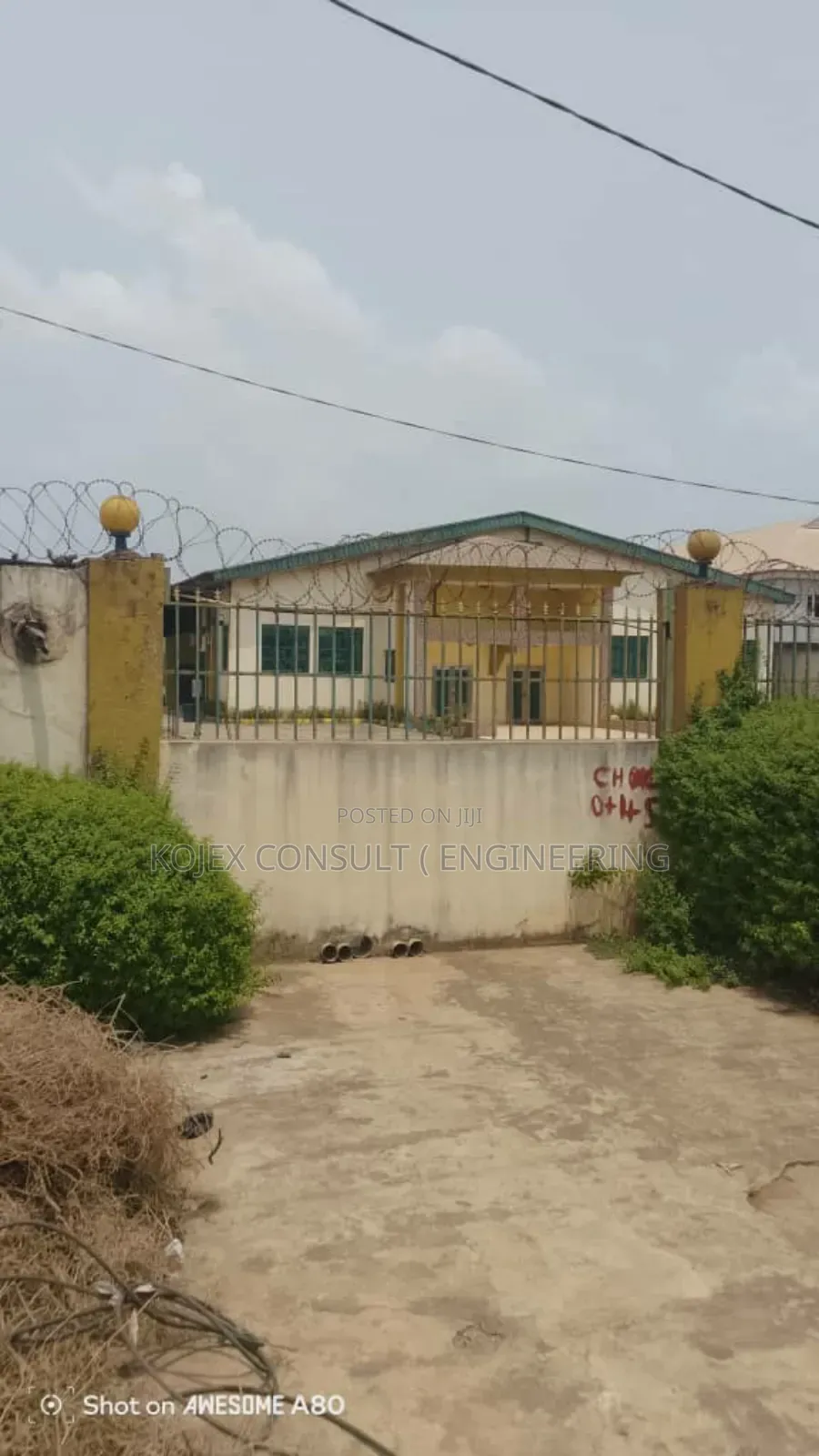4plots With an Existing Church Hall in White House Axis in Iju-Ishaga