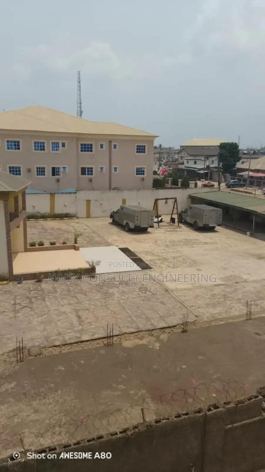 4plots With an Existing Church Hall in White House Axis in Iju-Ishaga