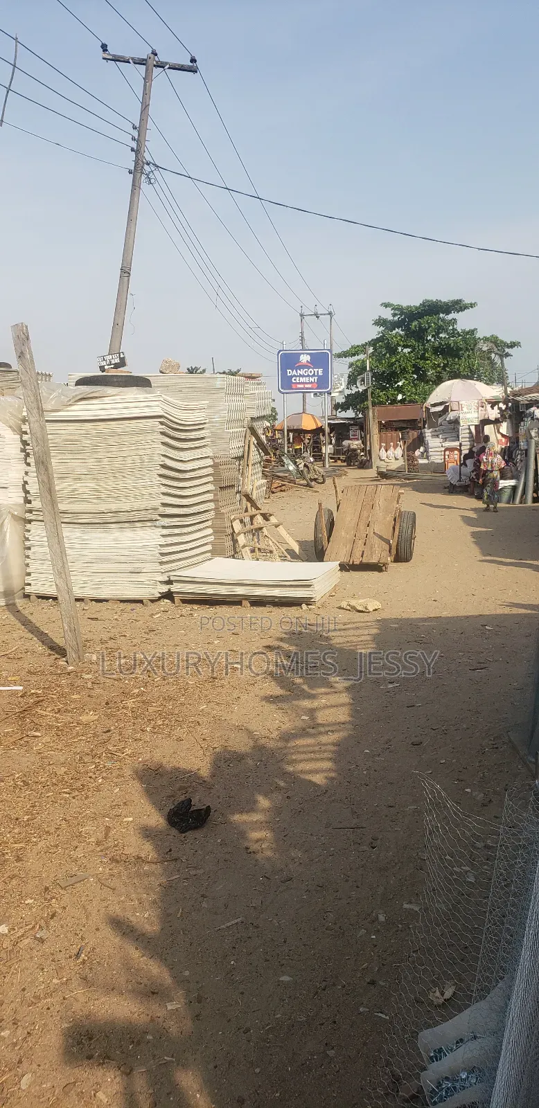 Acres of Land Fencing Lagos/Badagry Express at Iyana Isiachi in Okokomaiko