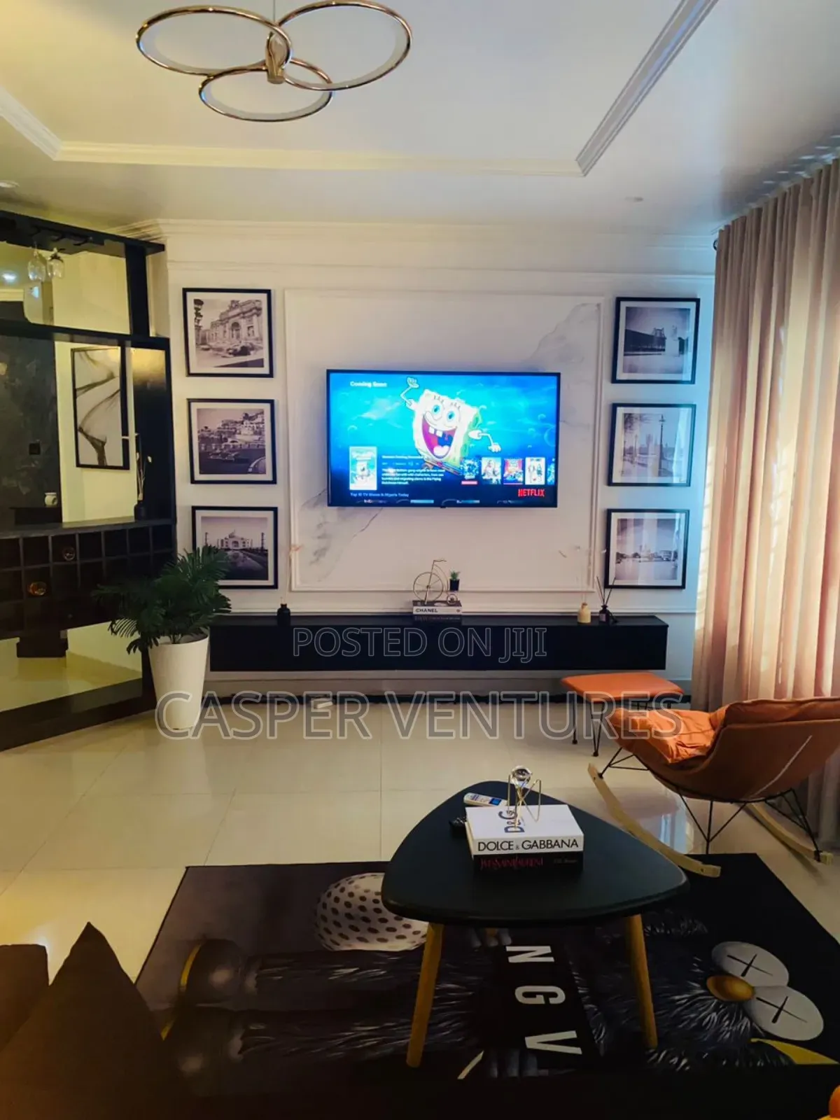 3bed Stylish Apartment With Ps5 in Lekki Phase 1