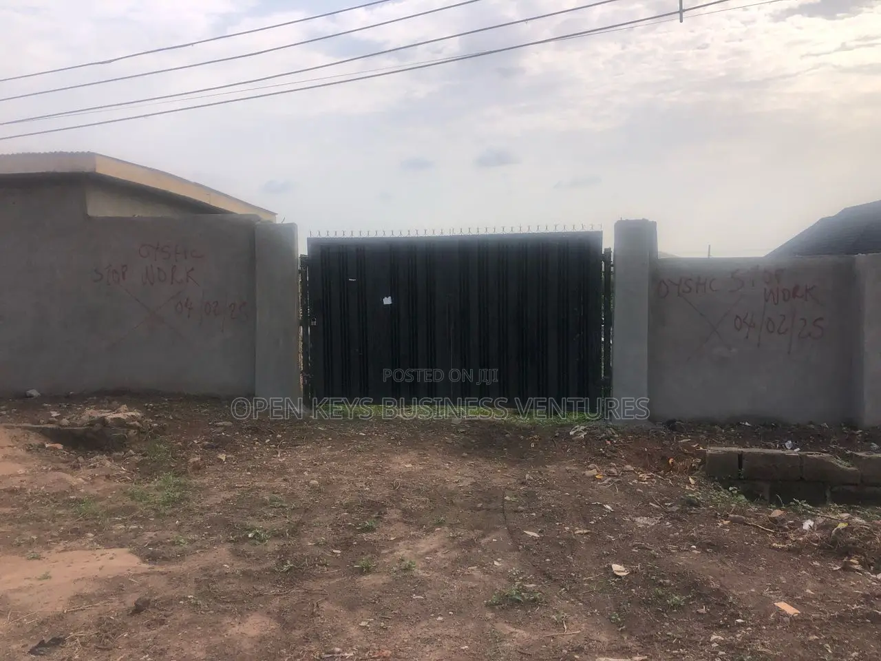 3700sqm Fenced and Gated Air Force Bashorun in Basorun