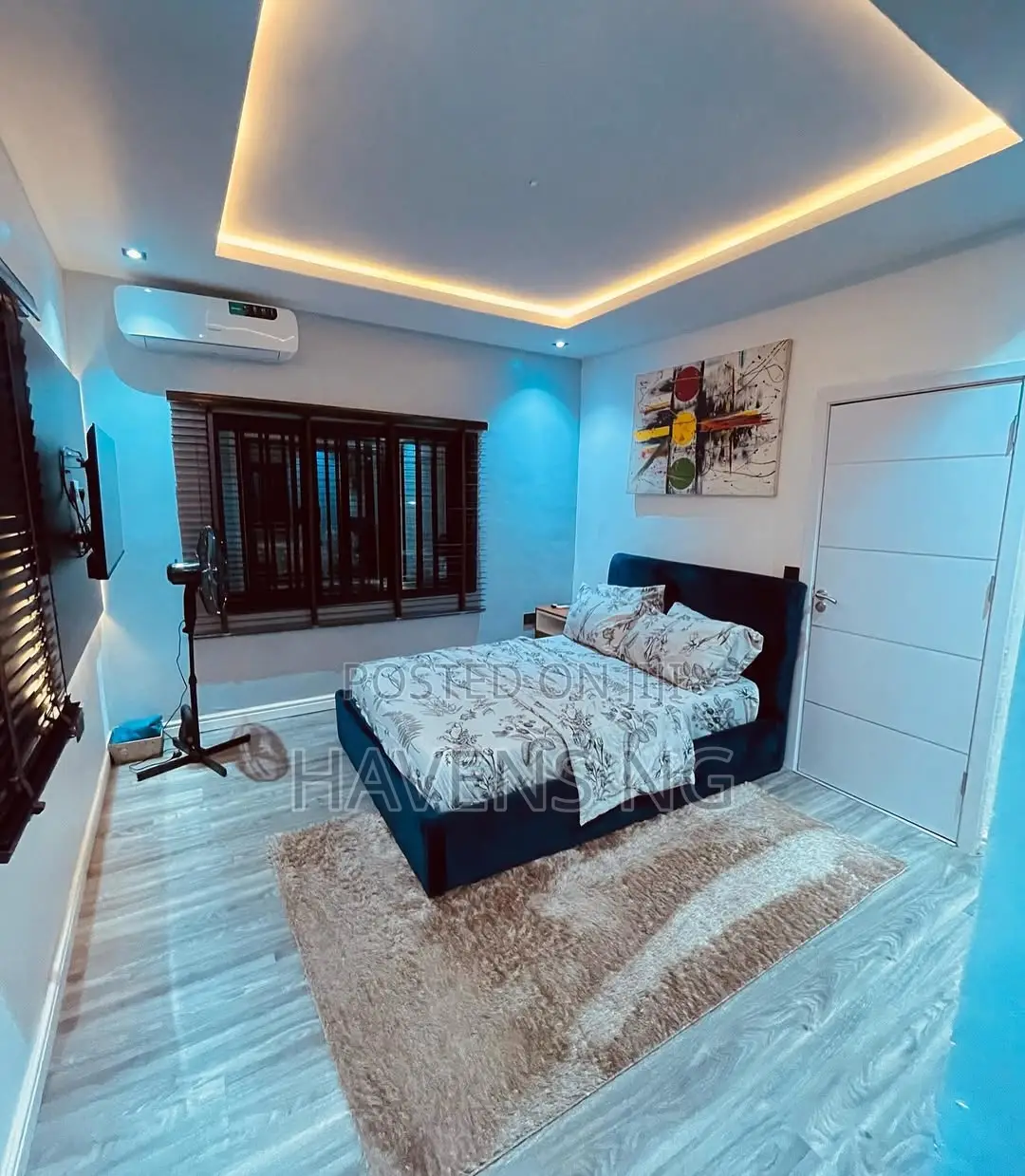 Serviced 1-Bedroom/Parlour Apartment in Wuse 2 in Wuse 2