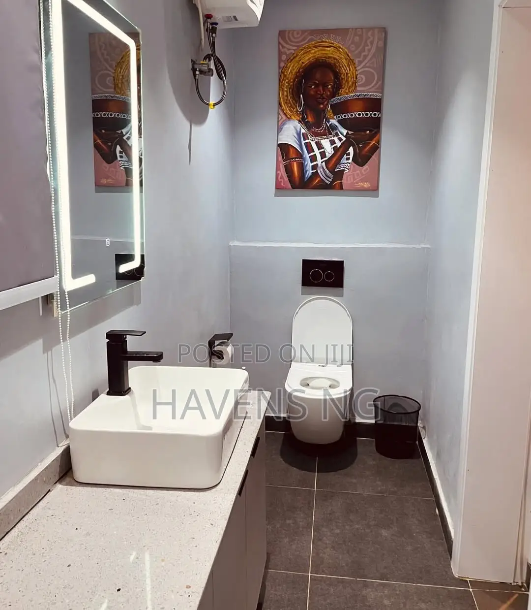 Serviced 1-Bedroom/Parlour Apartment in Wuse 2 in Wuse 2