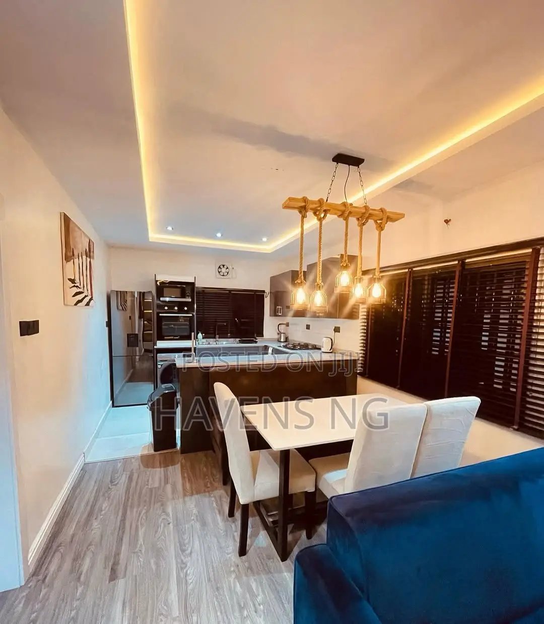 Serviced 1-Bedroom/Parlour Apartment in Wuse 2 in Wuse 2